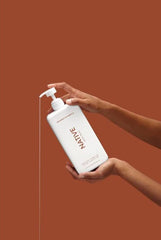 Native Body Wash cucumber-mint bottle pump conveys cooling, invigorating scent.