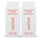 Native Honey Crisp & Cider bottle pour delivers refreshing hydration.