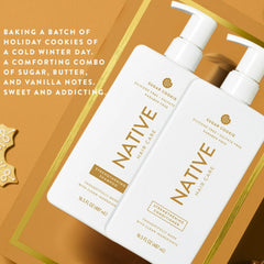 Native Sugar Cookie conditioner label front emphasizes limited edition details.