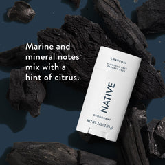 Native Deodorant application underarm demonstration for smooth glide