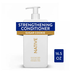 Native Sugar Cookie shampoo label front emphasizes limited edition details.