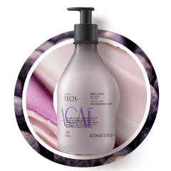 Natura Açaí Body Lotion bottle ready for hydrating dry skin.