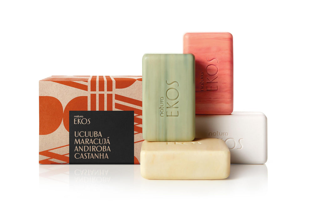 Natura bar soap set packaging, gift-ready presentation for thoughtful gifting