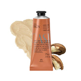 Natura Brazil Nut Hand Cream tube close-up highlighting deep hydration and smooth finish.