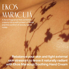 Natura Passion Fruit Hand Cream texture on skin shows lightweight moisture and quick absorption.