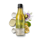 Natura Passion Fruit triple phase oil bottle pour for quick hydration and silky finish.