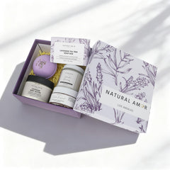 Natural Amor Los Angeles lavender spa bar soap gentle daily cleansing.