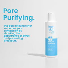 Natural Outcome Acne Toner pump dispenser for easy daily use.