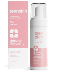 Natural Outcome Teen Skin face wash bottle for daily cleansing