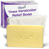 Naturasil Tinea Versicolor Soap bar 2oz lather demonstrates gentle cleansing with sulfur blend.