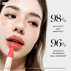Nature Republic Honey Melting Lip 10 Peach swirl texture emphasizes creamy, hydrating finish
