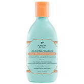 Nature Spell Hair Growth Complex Conditioner bottle showcases a sulfate-free formula for resilient, shiny hair.