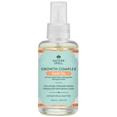 Nature Spell lightweight hair oil bottle highlights a lightweight formula for smoother, shinier hair.