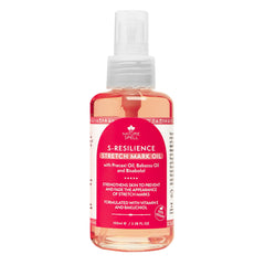 Nature Spell Stretch Mark Oil bottle closeup for smoother skin