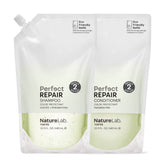 NatureLab.TOKYO Perfect Repair Shampoo bottle strengthens roots with vibrant shine