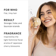 NatureLab.TOKYO Perfect Volume Shampoo lathering action for gentle cleansing