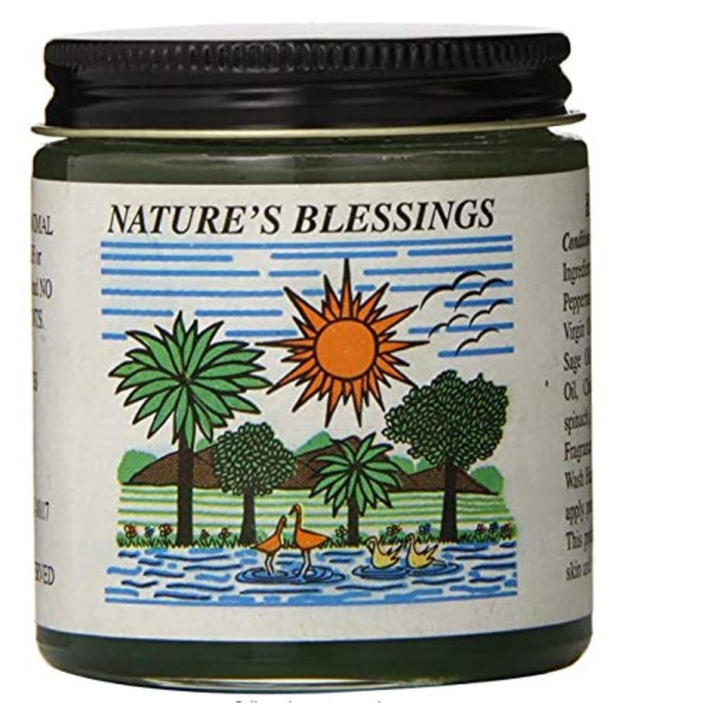 Nature's Blessings Hair Pomade two-pack tin provides clean hold with natural fragrance for daily styling.