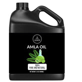 Naturevibe Botanicals Amla Oil bottle – 32 oz for hair conditioning.