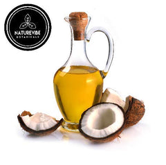 Naturevibe Botanicals resealable jar keeps fractionated coconut oil fresh after use