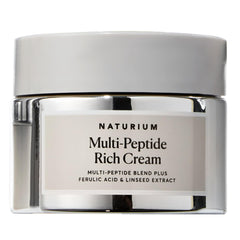 Naturium Multi-Peptide Rich Cream jar close-up for hydration boost