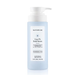 Naturium Urea 5% Body Serum bottle for hydrating barrier support.