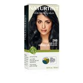 Naturtint 2NB Blue Black bottle highlights ammonia-free formula for gentler color.