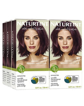 Naturtint 4M Mahogany Chestnut packaging shows ammonia-free, vegan formula.