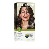 Naturtint 5A Light Ash Chestnut packaging shows plant-based, ammonia-free color for at home use