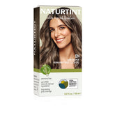 Naturtint 6N Dark Blonde packaging demonstrates vegan, ammonia-free color for at-home shade.