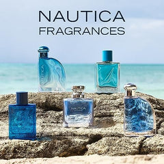 Nautica Classic for Men EDT bottle angled shot highlighting its sleek design.