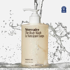 Nécessaire barrier-cleanse ceramides close-up for barrier support.