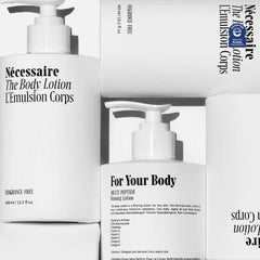 Nécessaire fragrance-free lotion demonstrates 48-hour moisture support.