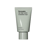 Nécessaire The Body Lotion Mini Eucalyptus bottle ready for travel hydration.