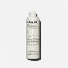 Nécessaire Body Peel texture dispense shows gel-peel consistency ideal for daily use.
