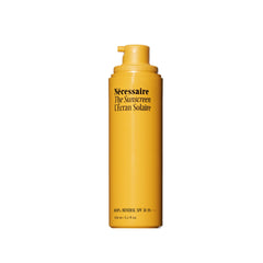 Nécessaire The Mineral Sunscreen body bottle showing hydrating mineral protection
