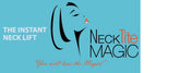 NeckTITE Magic strip-under-ear-application shows discreet lift for neck contour.