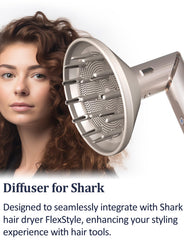 Nekuma diffuser for Shark FlexStyle highlights quick-drying performance.