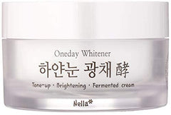 Nella fermented ingredients bottle highlights moisture retention and elasticity support