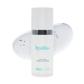 Neocutis Hyalis+ serum bottle shows premium hydration for daily use