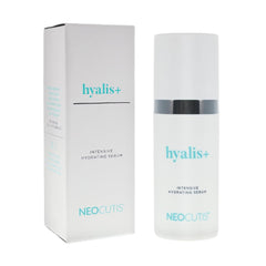 Neocutis Hyalis+ pump closeup highlights easy, mess free application