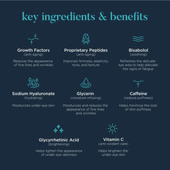 NEOCUTIS Lumière Firm bottle shows caffeine and hyaluronic acid for hydration