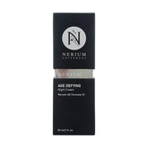 Nerium Universal Night Cream bottle with overnight hydration and fragrance-free formula.