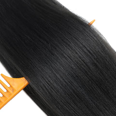 Nescorner braiding hair 24in folded to 48in for quick full-head styling