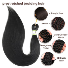 Nescorner lightweight braiding hair soft feel ideal for long wear