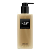 NEST New York Moroccan Amber liquid soap bottle ready for daily cleansing ritual
