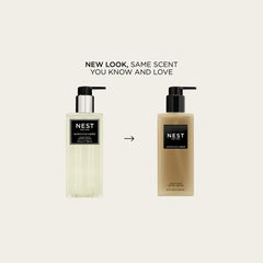 NEST New York Moroccan Amber liquid soap pump dispensing smooth lather