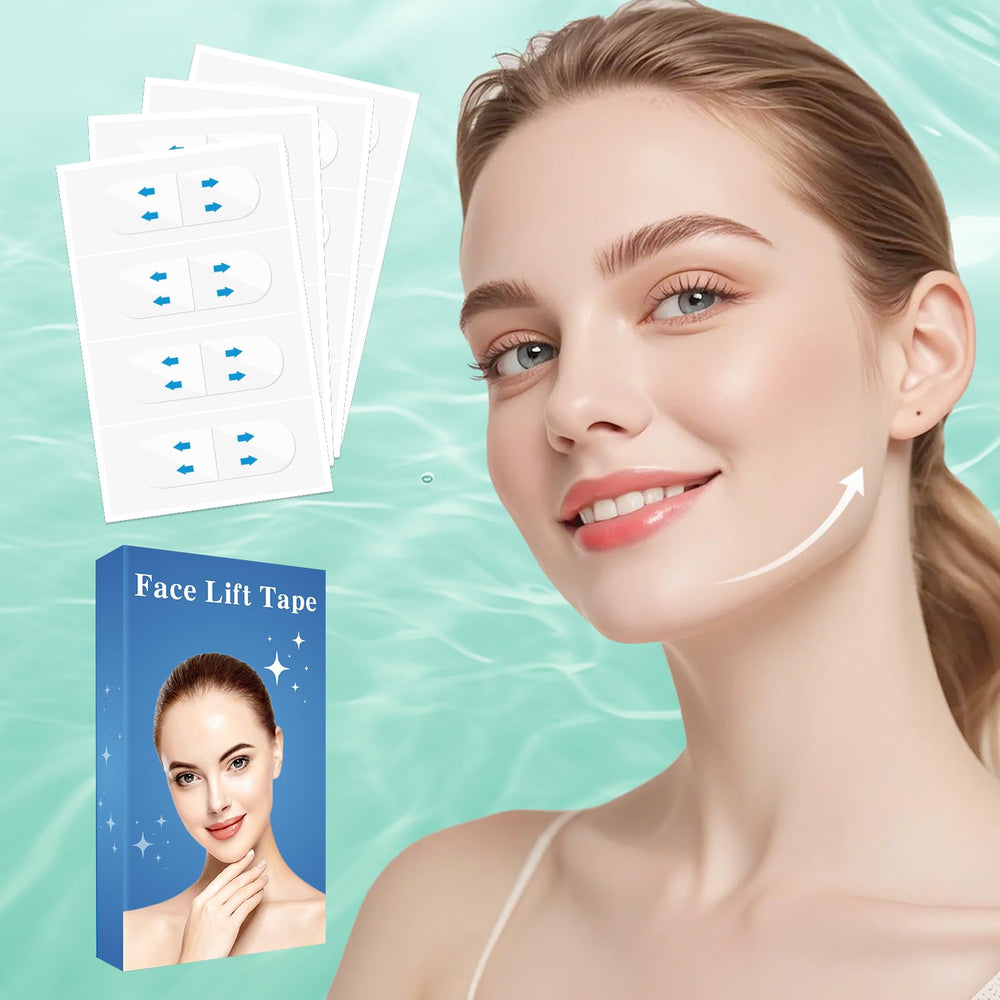 Netlkjonk neck tape lifting invisible close-up shows strong adhesion for all-day wear.