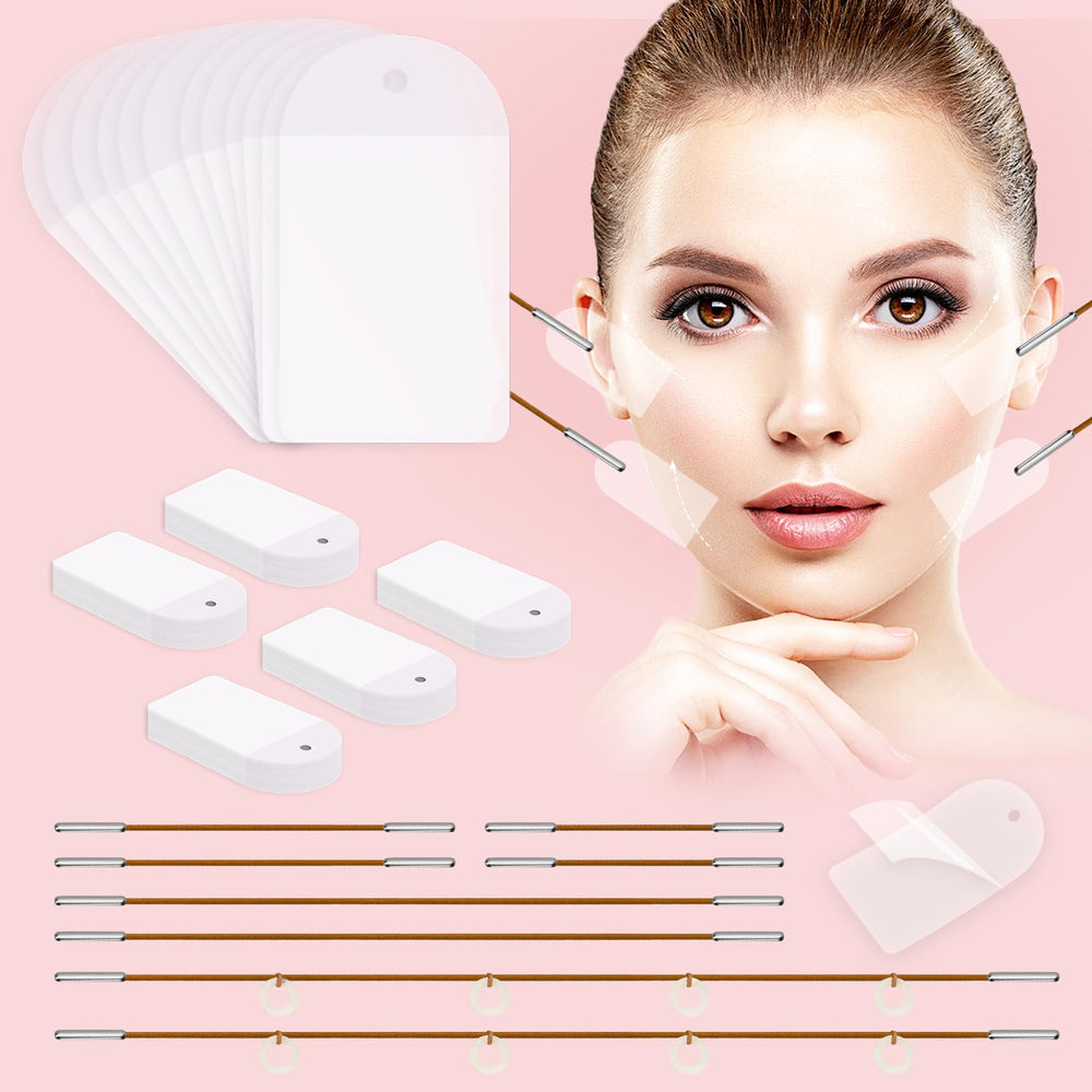 Netlkjonk neck tape invisible packaging shows ample supply for long wear.