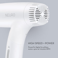 Neuro Dry+ diffuser attachment for defined curls and waves.