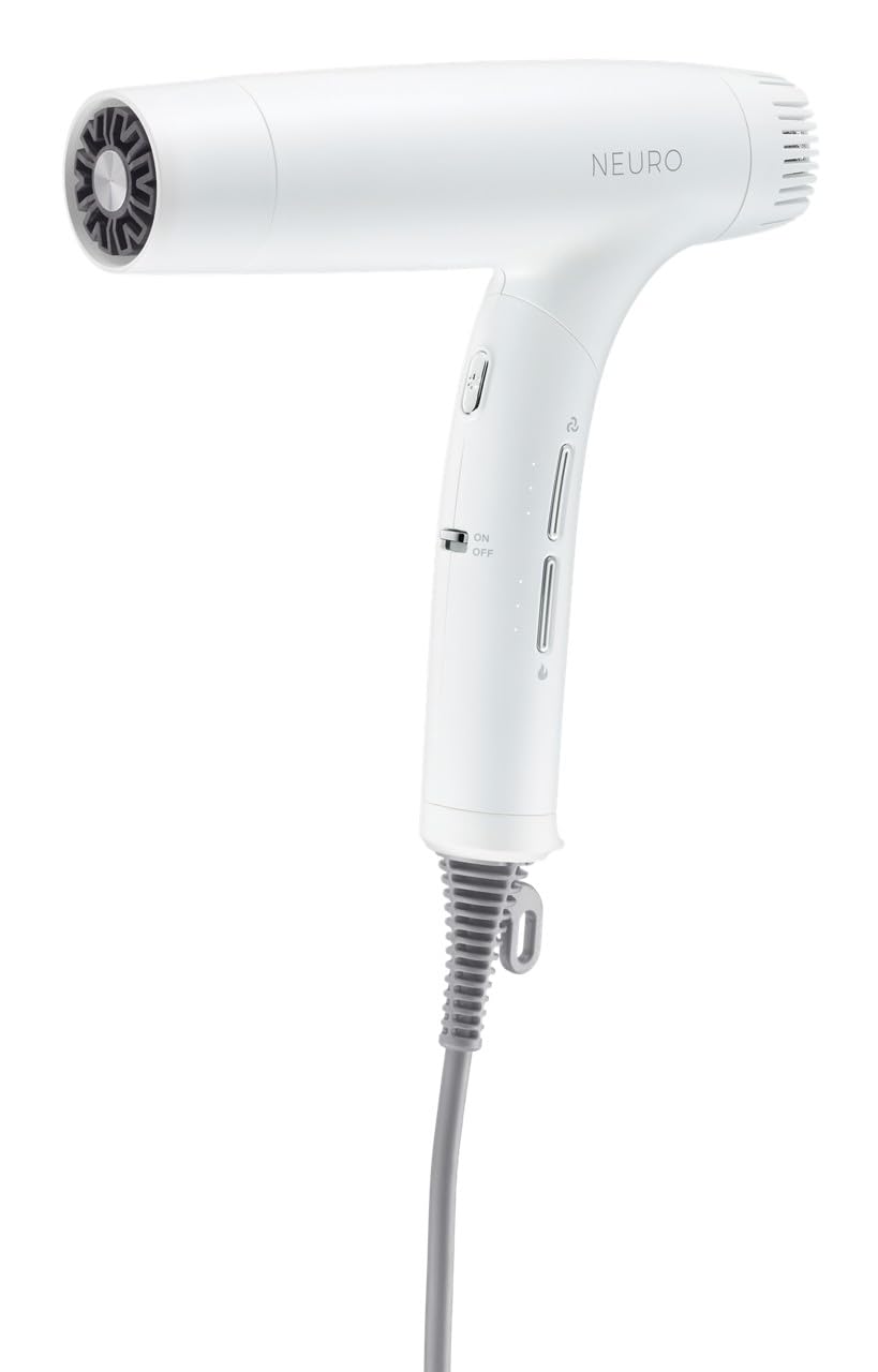 Neuro Dry+ Global Edition pearlescent white with dual voltage for worldwide styling.